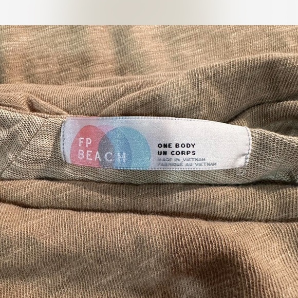 Free People Mocha Turtleneck Sweater - Picture 3 of 4